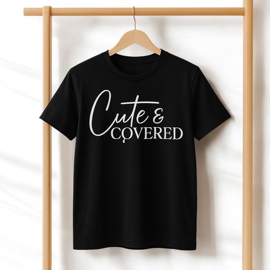 Cute & Covered Crew Neck Tshirt